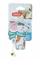 Hračka kočka CHATOUILLE Myška s věnečkem Zolux