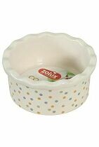 Miska keramická COSY hlodavec 150ml puntíky Zolux