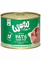 WOW Cat konzerva Adult Paté PUR kuře 200g