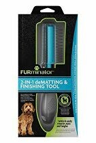 FURminator hřeben 2v1 deMatting&Finishing Tool pro psy
