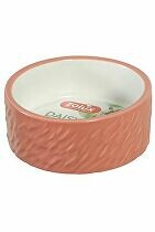 Miska keramická DAISY hlodavec 200ml terakota Zolux