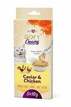 Pochoutka Aiko Cat SOFY Creamy Caviar&Chicken 5x10g