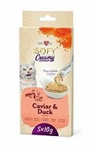Pochoutka Aiko Cat SOFY Creamy Caviar&Duck 5x10g