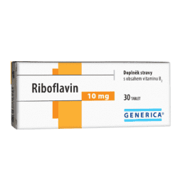 Riboflavin tbl.30 Generica