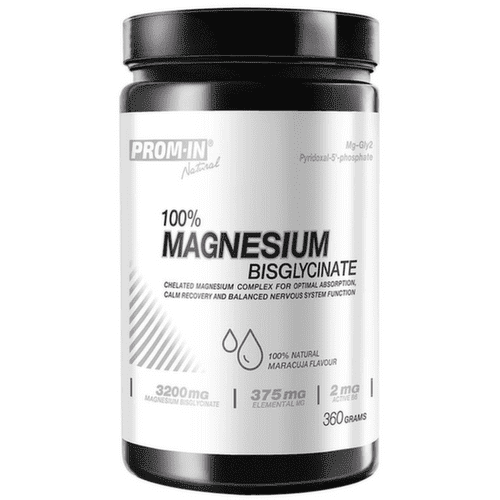 Prom-In 100% Magnesium Bisglycinate 360 g maracuja
