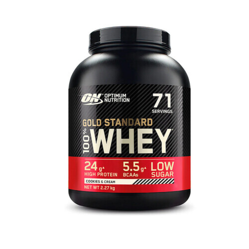 Optimum Nutrition 100% Whey Gold Standard cookies cream 2270 g