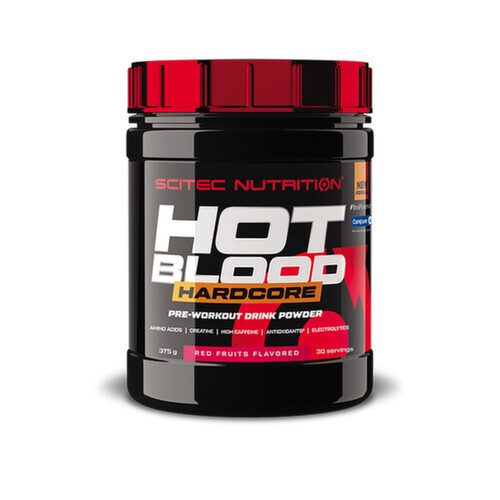 Scitec Nutrition Hot Blood Hardcore 375 g red fruits