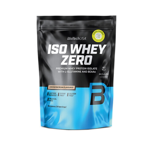 BioTech Iso Whey Zero 454 g Cookies Cream
