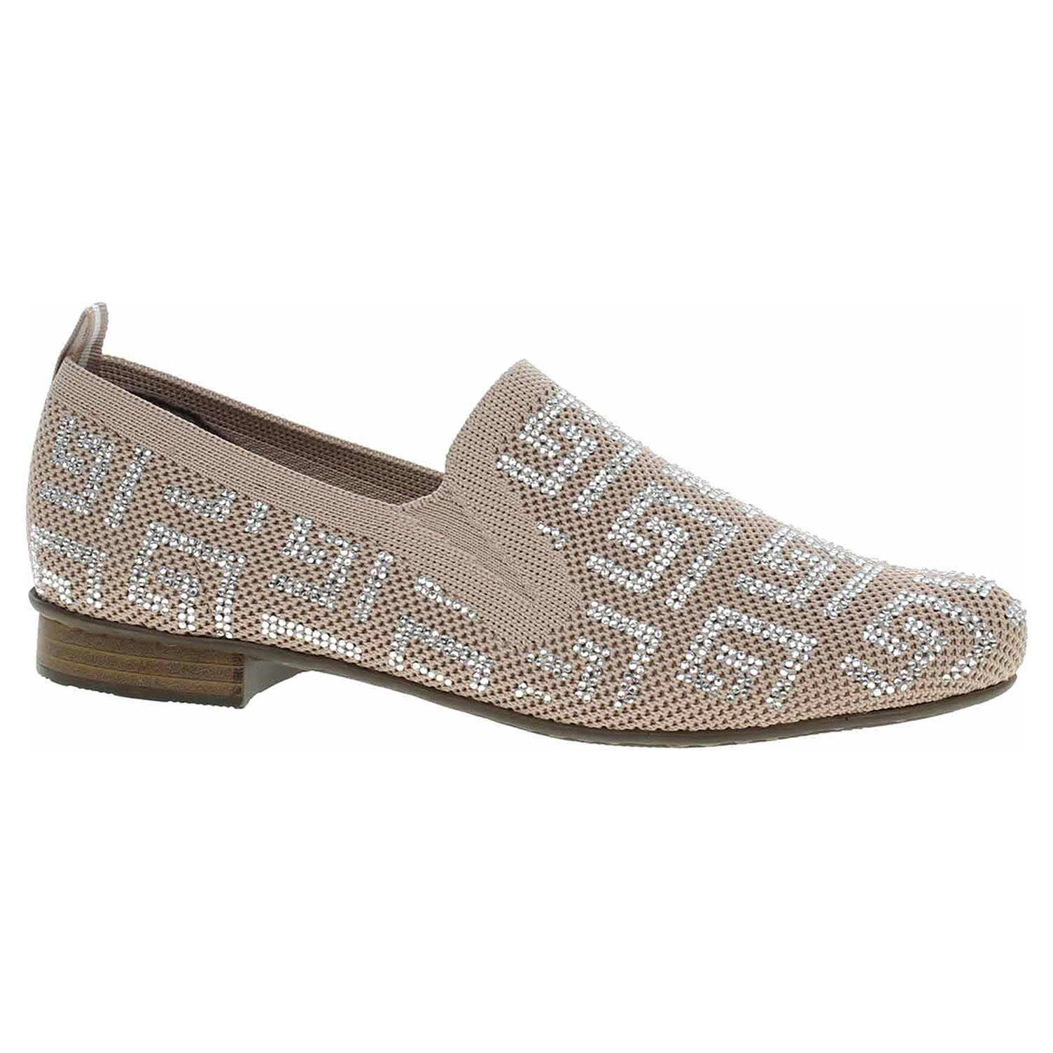 Ecco Dámské mokasiny Rieker 51953-62 beige 23001175