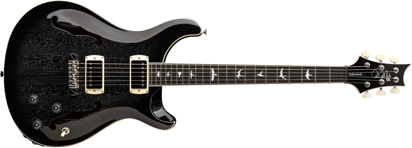 PRS SE Hollowbody Standard Piezo Dog Hair Smokeburst 2026