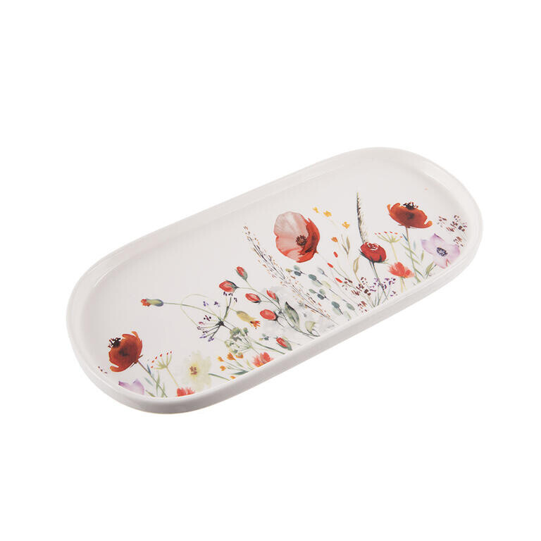 Porcelánový tácek MÁK 25 x 12 cm