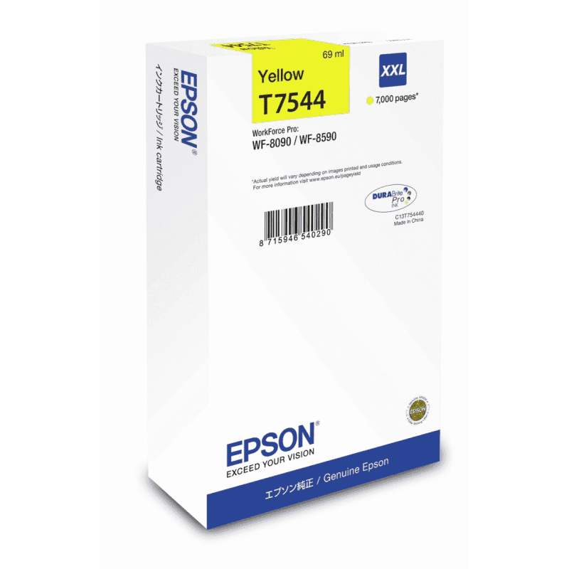 Epson T7544 XXL C13T75444N žlutá (yellow) originální cartridge