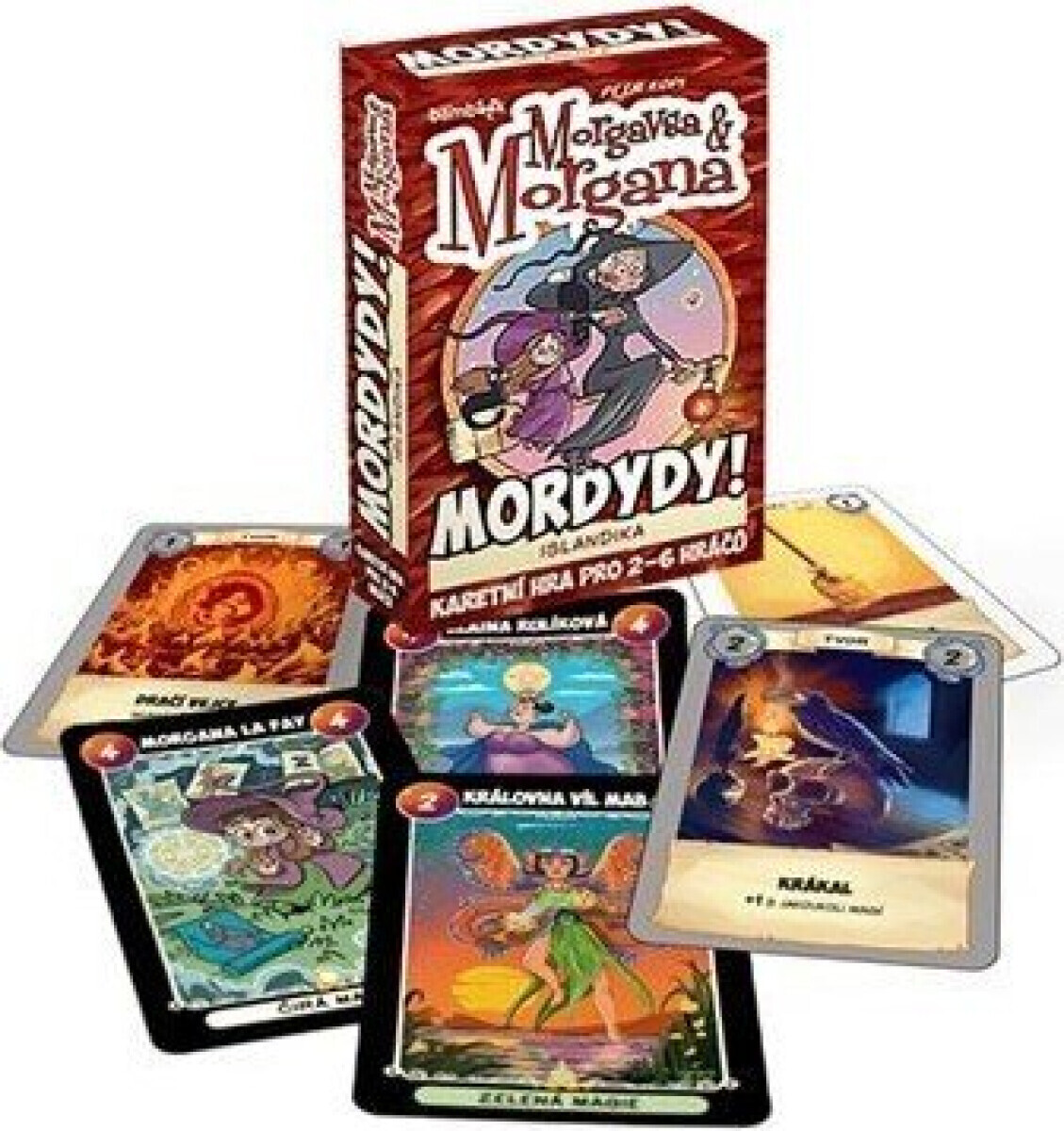 MORDYDY! Islandika - Karetní hra k sérii Morgavsa a Morgana - Petr Kopl