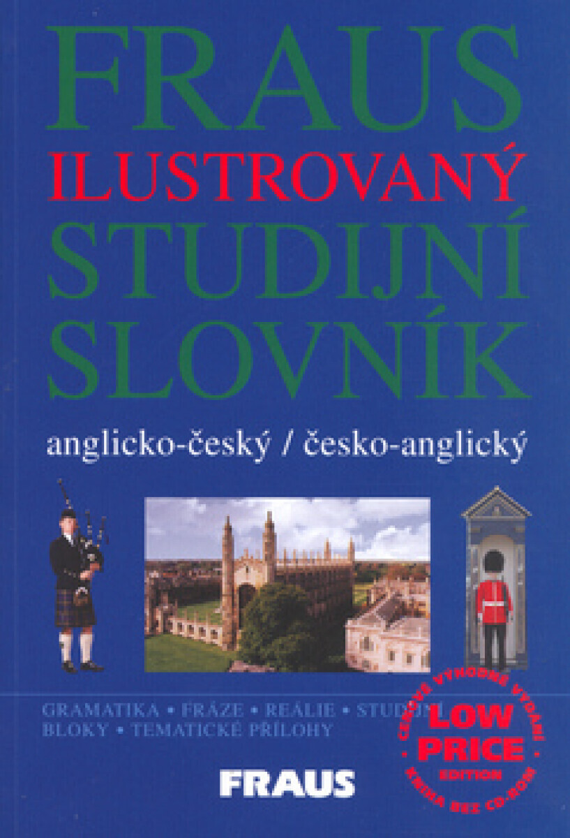 Ilustrovaný studijní slovník anglicko-český/česko-anglický LPE (poškozená) - Jiří Fraus