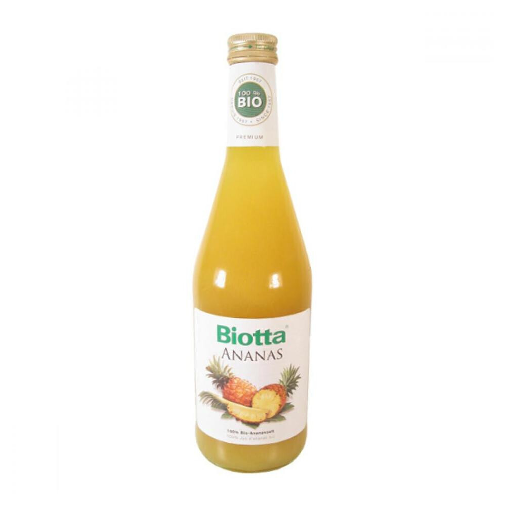BIOTTA Ananasová šťáva BIO 500 ml, poškozený obal
