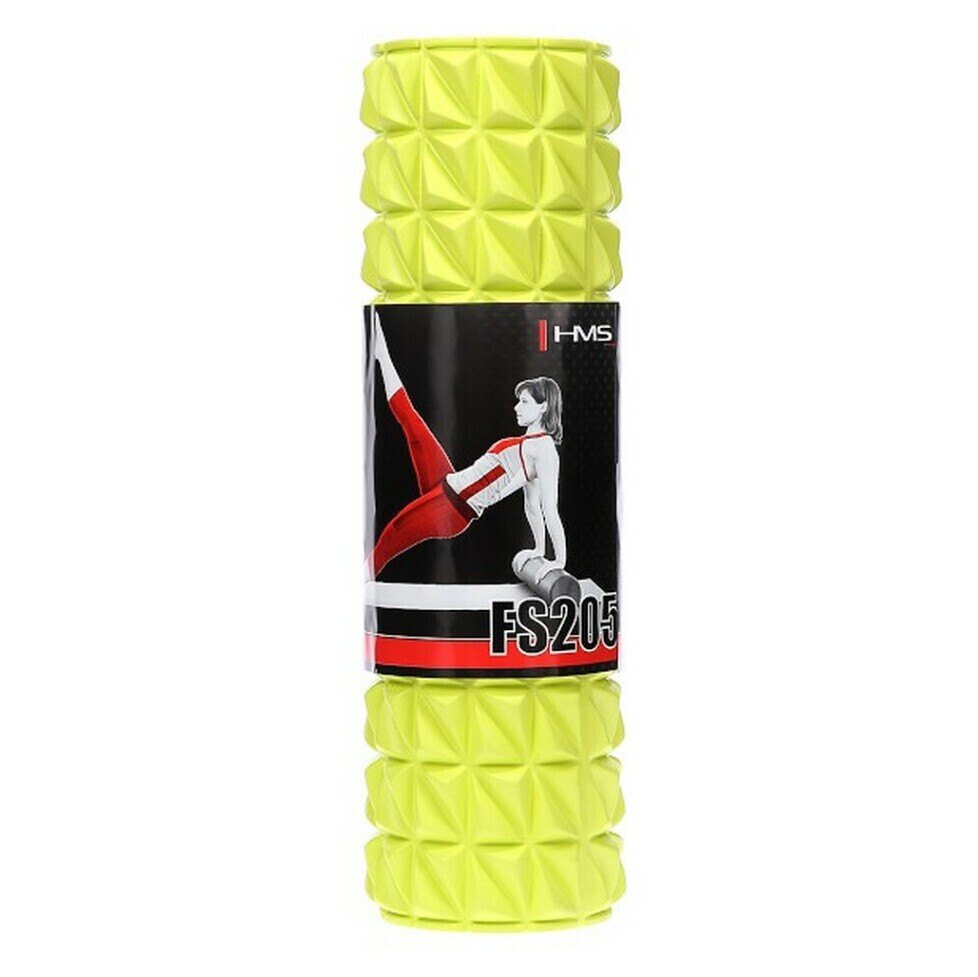 HMS FS205 Fitness válec 45 cm žlutý, rozbalené