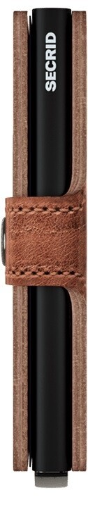 Kožená mini peněženka Secrid Miniwallet Dutch Martin Whiskey