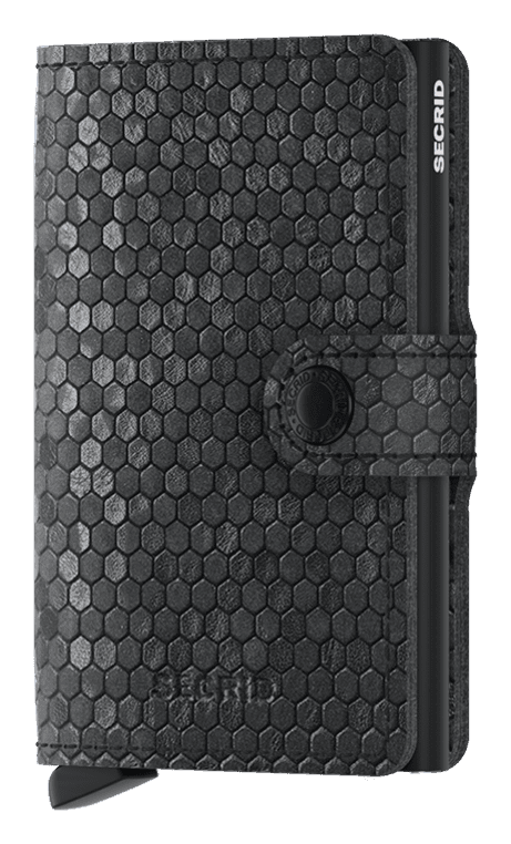 Mini peněženka Secrid Miniwallet Hexagon Black