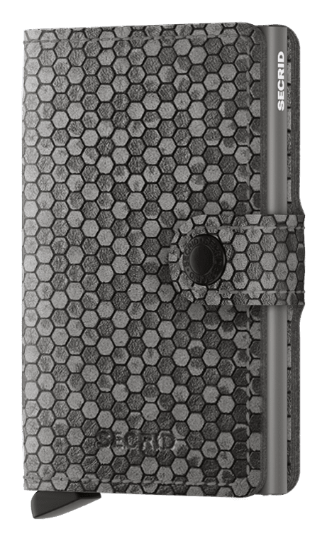 Mini peněženka Secrid Miniwallet Hexagon Grey