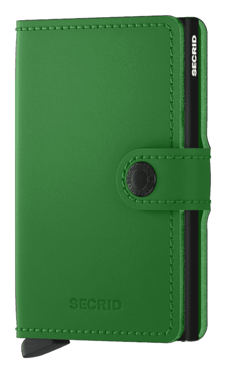 Mini peněženka Secrid Miniwallet Matte Bright Green