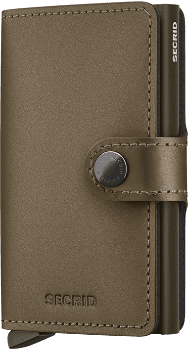 Mini peněženka Secrid Miniwallet Matte Satin Bronze