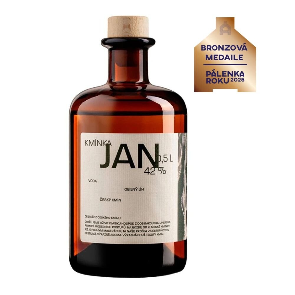 Šafránka JAN Kmínka 0,5l 42%