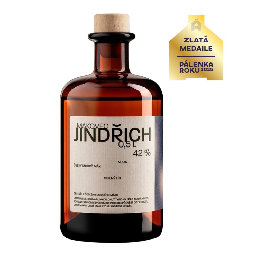 Šafránka JINDŘICH Makovec 0,5l 42%