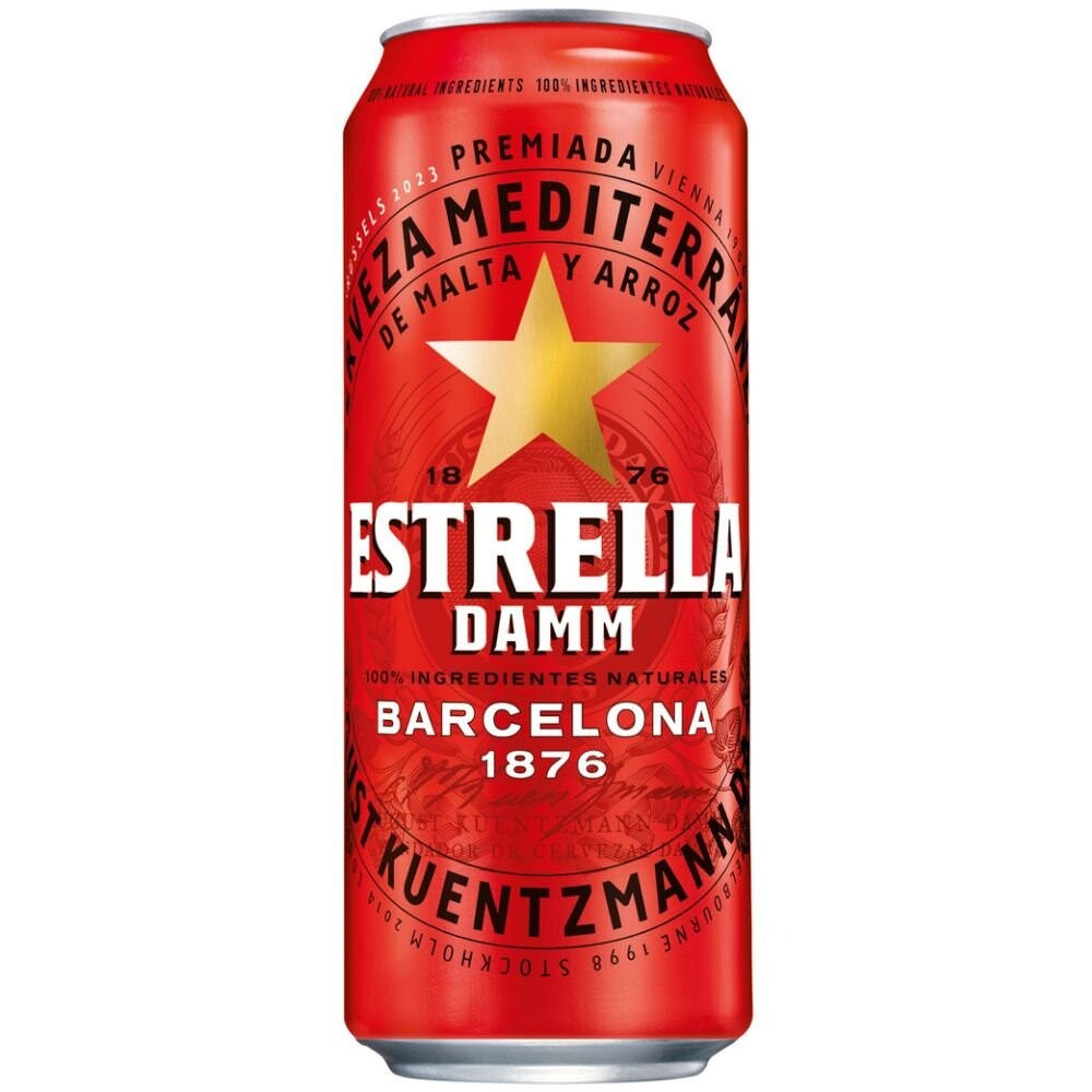 Damm Estrella 0,5l 4,6% Plech