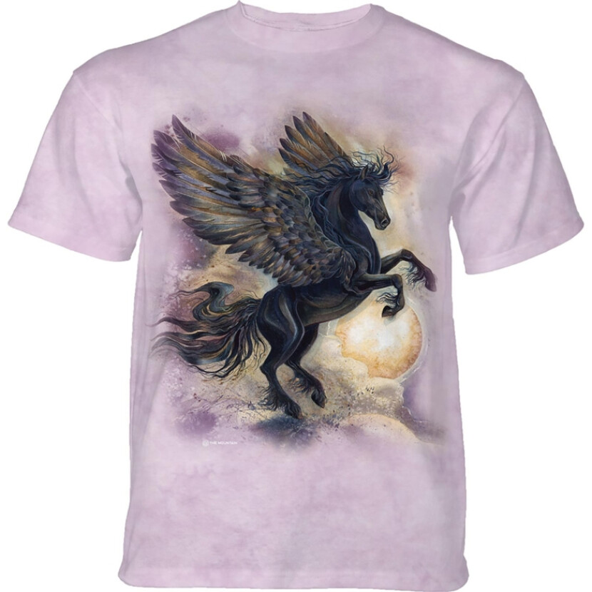Tričko unisex The Mountain Pegasus - růžové, S