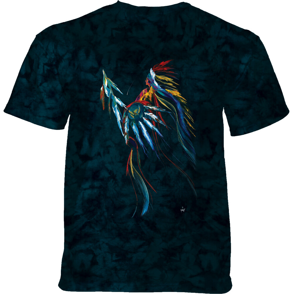 Tričko unisex The Mountain Messenger - tmavě modré, S