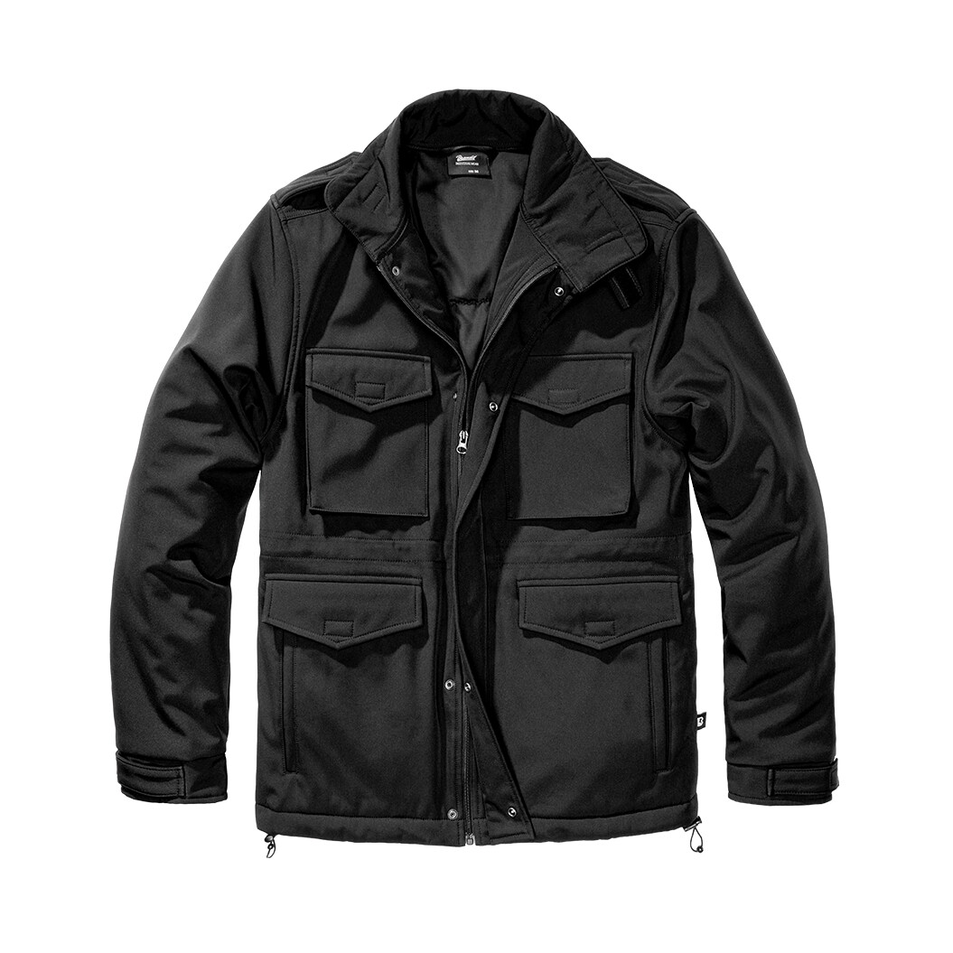 Bunda Brandit M65 Softshell - černá, S