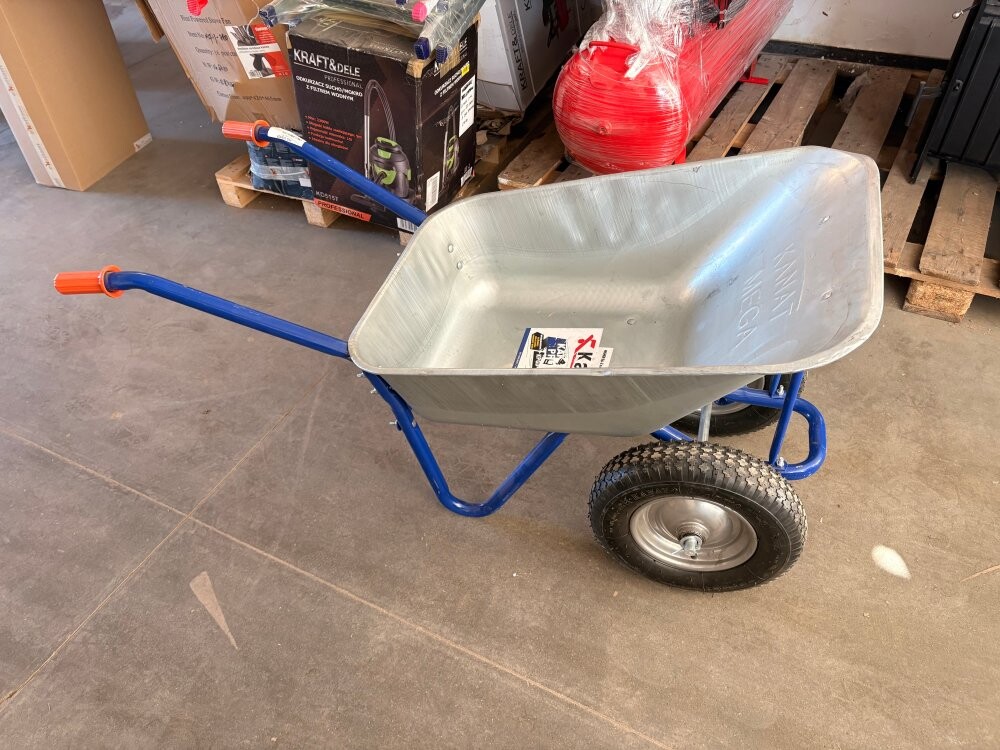 Higher KPGD-567/1 Dvoukolové stavební kolečko 140 L/250 kg (II. jakost)