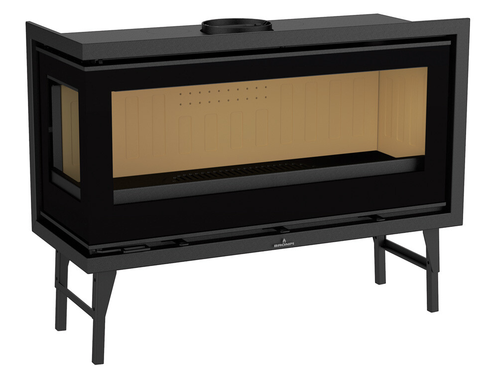 BRONPI krbová vložka CAIRO 110 levé prosklení - vermikulit