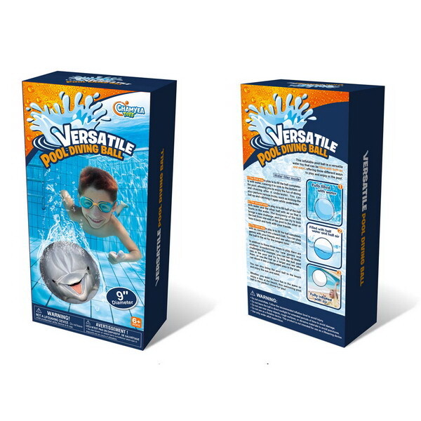 Míč do vody delfín 23 cm