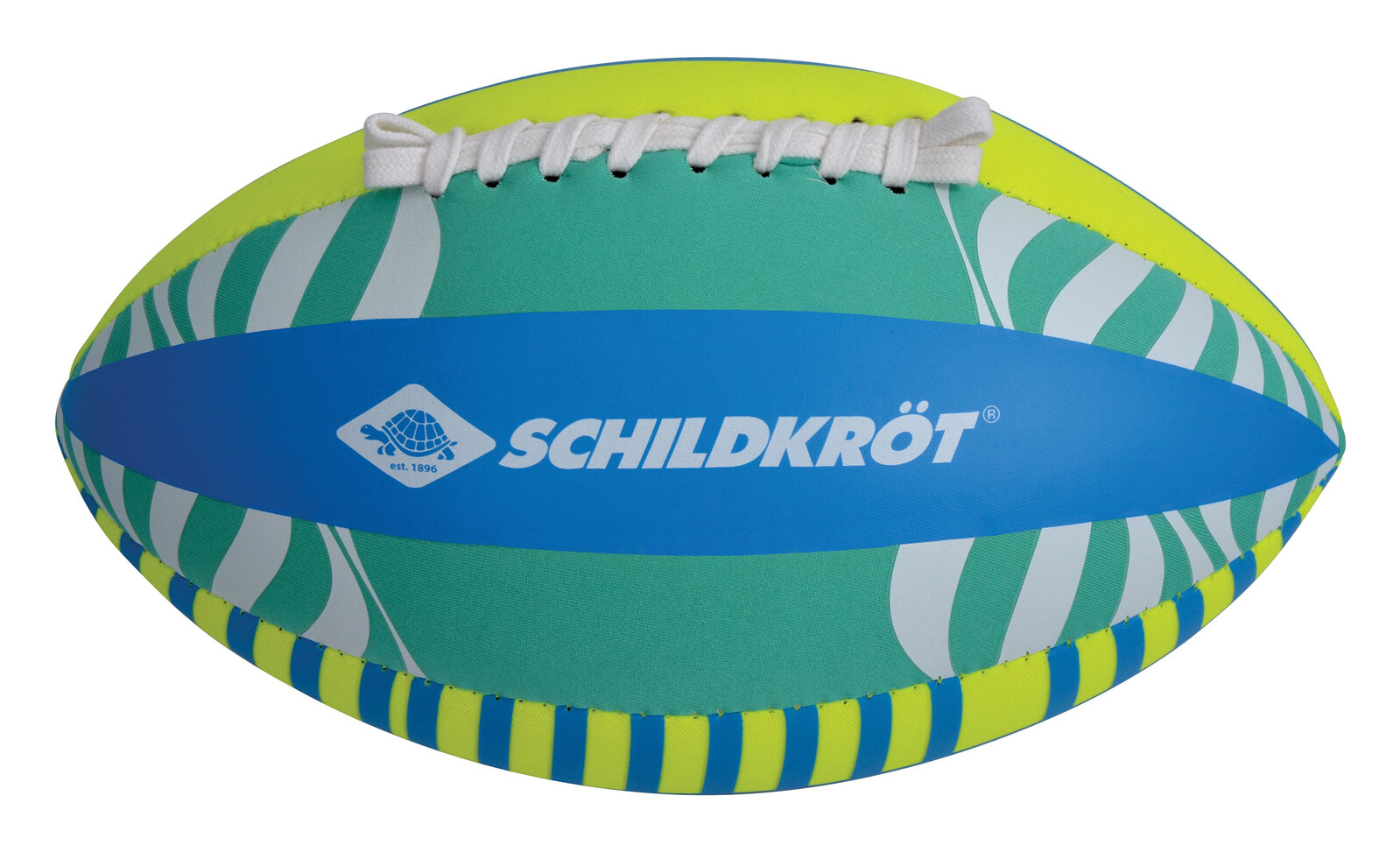 Schildkröt - neoprenový míč na americký fotbal Ocean, vel. 6 - žlutý