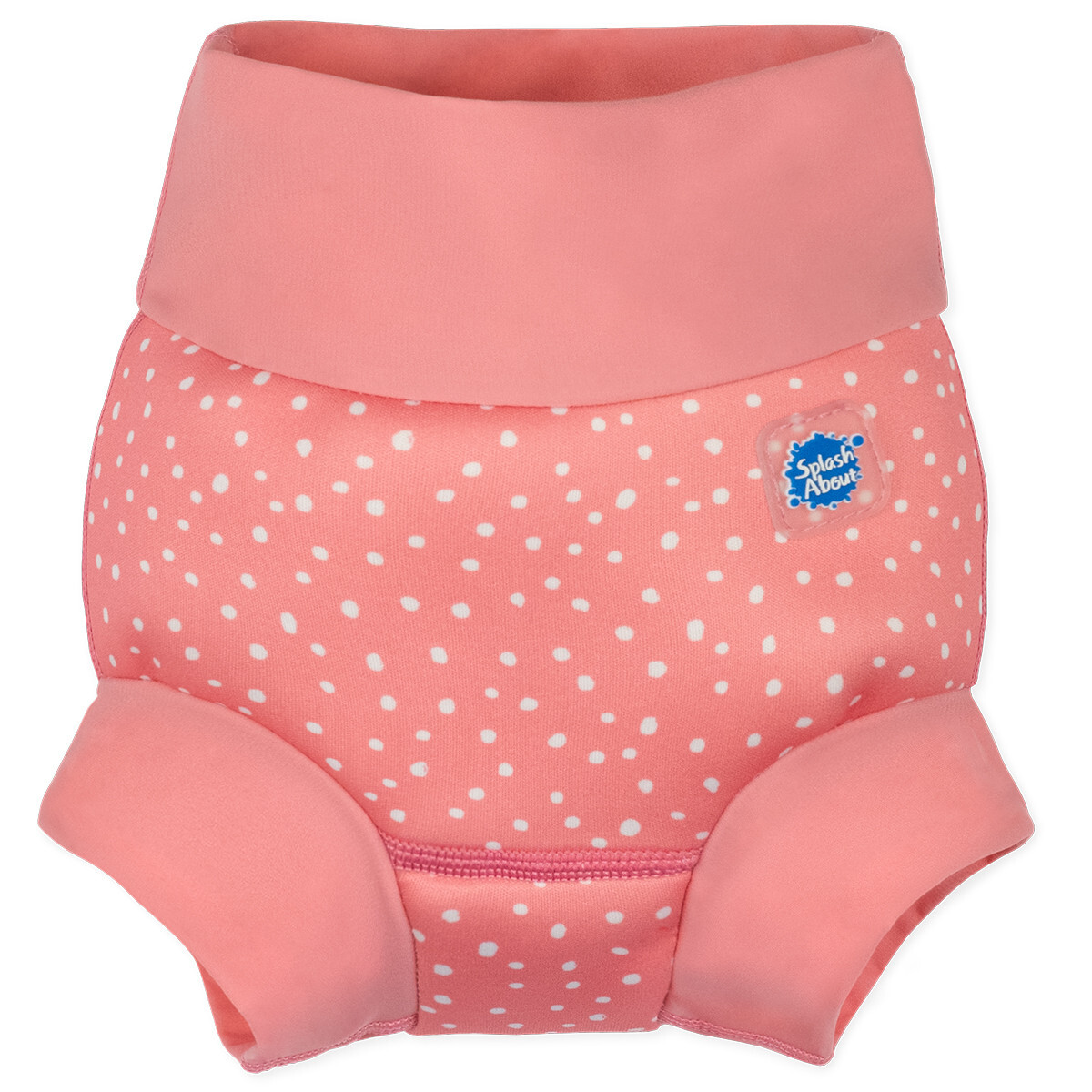 Plavky Happy Nappy Pink Dotty M (3-6 měs.)