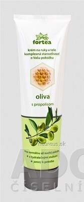 VUP a.s. FORTEA oliva s propolisem krém na ruce a tělo 1x100 g 100g