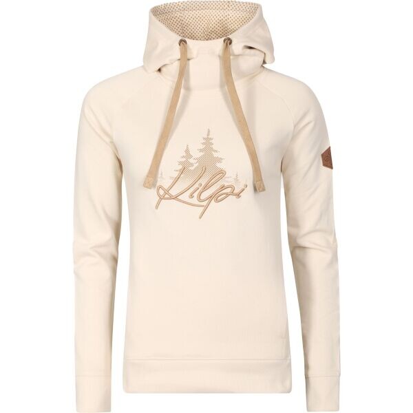 KILPI NEA Dámská bavlněné mikina, béžová, velikost