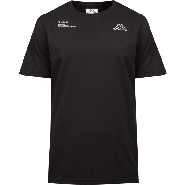 Kappa BAGHERIA F1 Pánské triko, černá, velikost