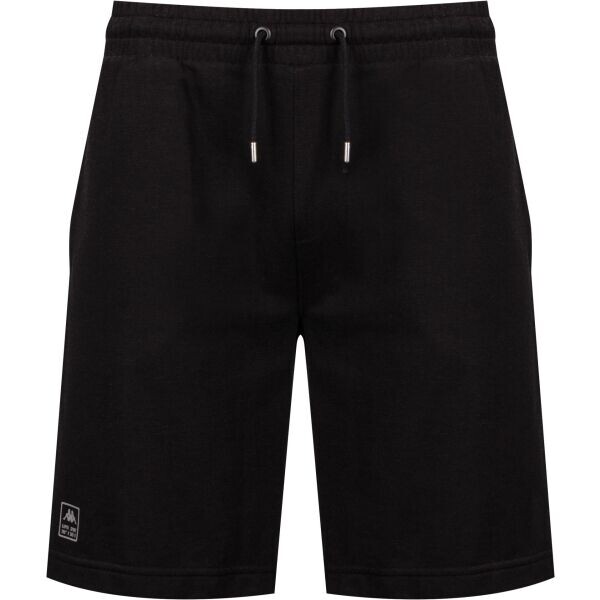 Kappa PORDENONA Pánské šortky, černá, velikost