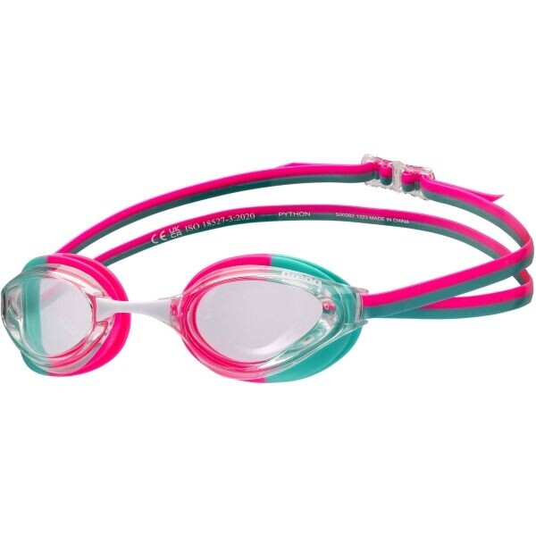 Arena PYTHON Závodní plavecké brýle, růžová, velikost