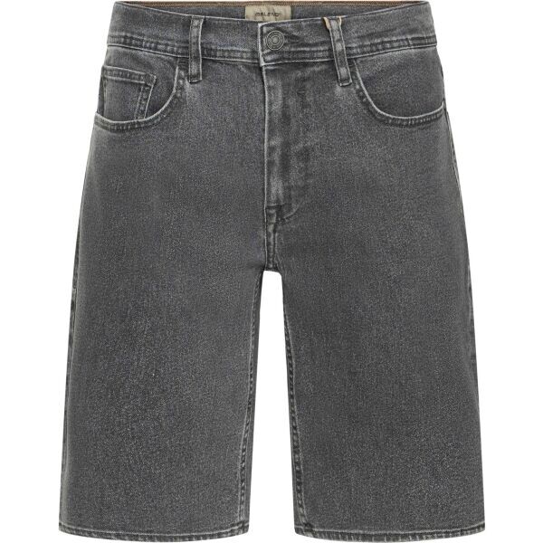 BLEND BHTWISTER Pánské džínové šortky, tmavě šedá, velikost