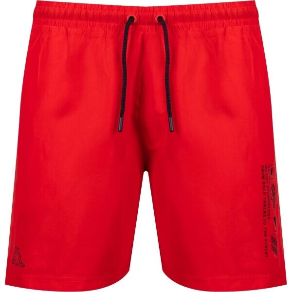Kappa TIVOLI F1 Pánské šortky, červená, velikost