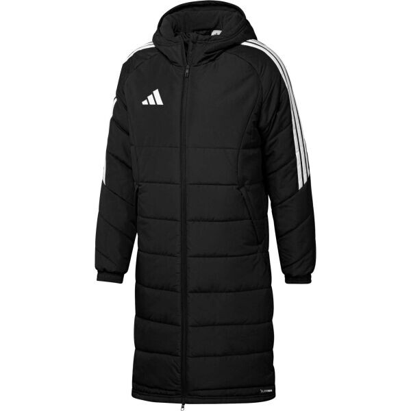 adidas TIRO 26 LONG COAT Pánský dlouhý kabát, černá, velikost