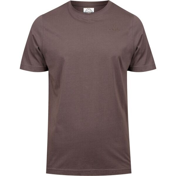 Kappa LOGO CAFERS Pánské triko, hnědá, velikost