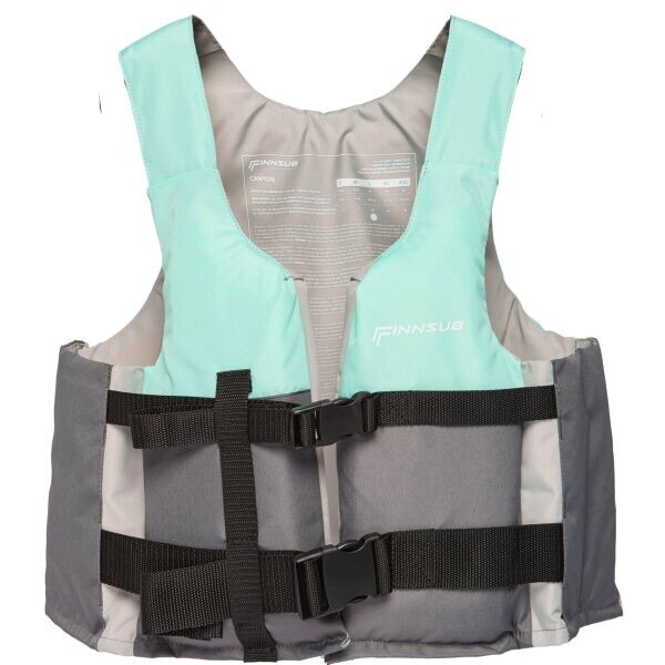 FINNSUB CANYON Plovací vesta, tyrkysová, velikost