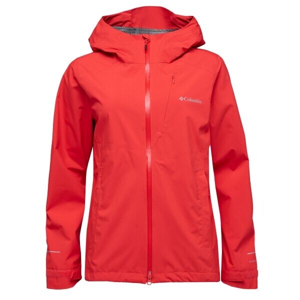 Columbia TRAILBORNE™ 2.5L SHELL Dámská nepromokavá bunda, červená, velikost