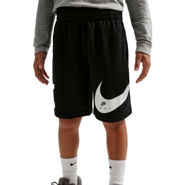 Nike SPORTSWEAR CLUB Chlapecké kraťasy, černá, velikost