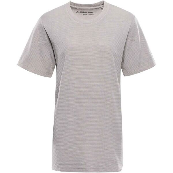 ALPINE PRO GREF Pánské triko, béžová, velikost