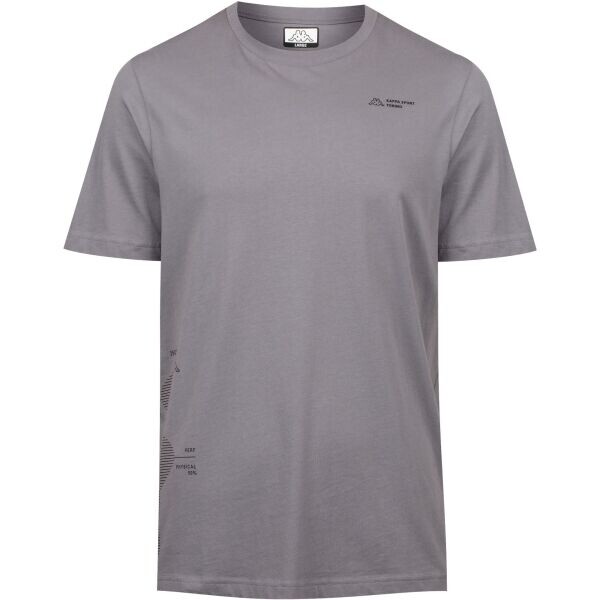 Kappa LOGO BITONTO Pánské triko, šedá, velikost
